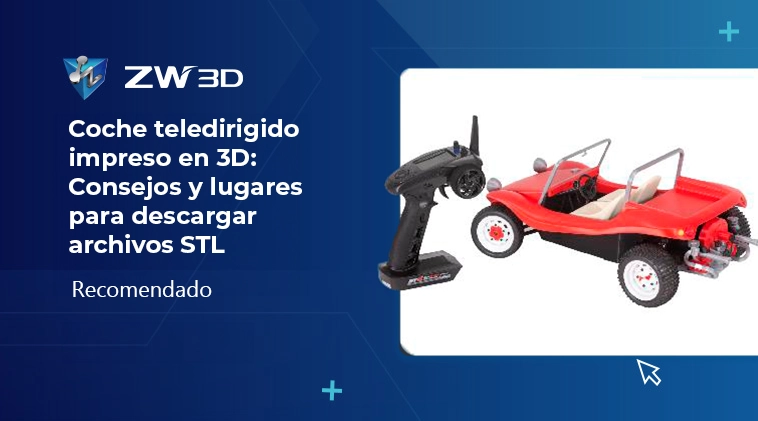 Coche impresión 3D radiocontrol