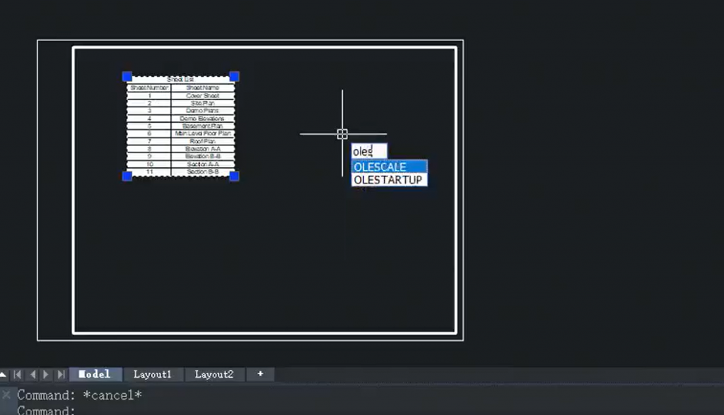 Alternativa AutoCAD, comando CAD
