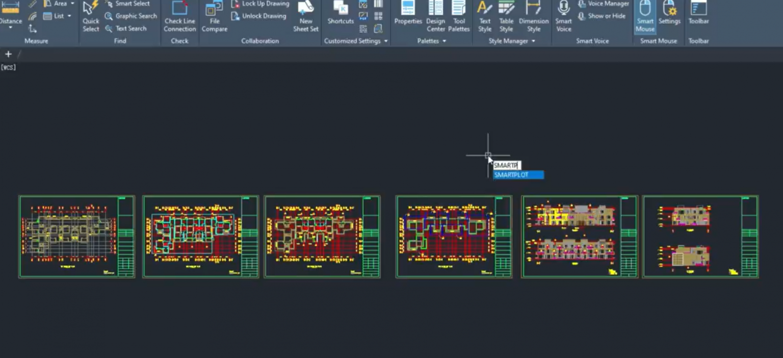 Comando SMARTPLOT, comandos CAD, Comandos AutoCAD