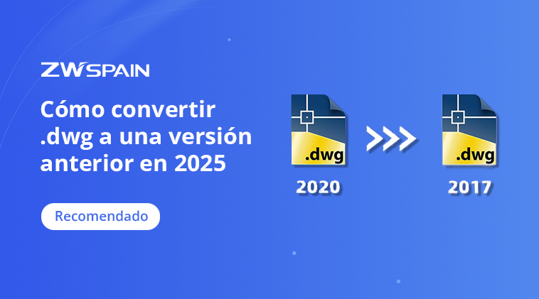 Cómo convertir AutoCAD a una versión anterior en 2025