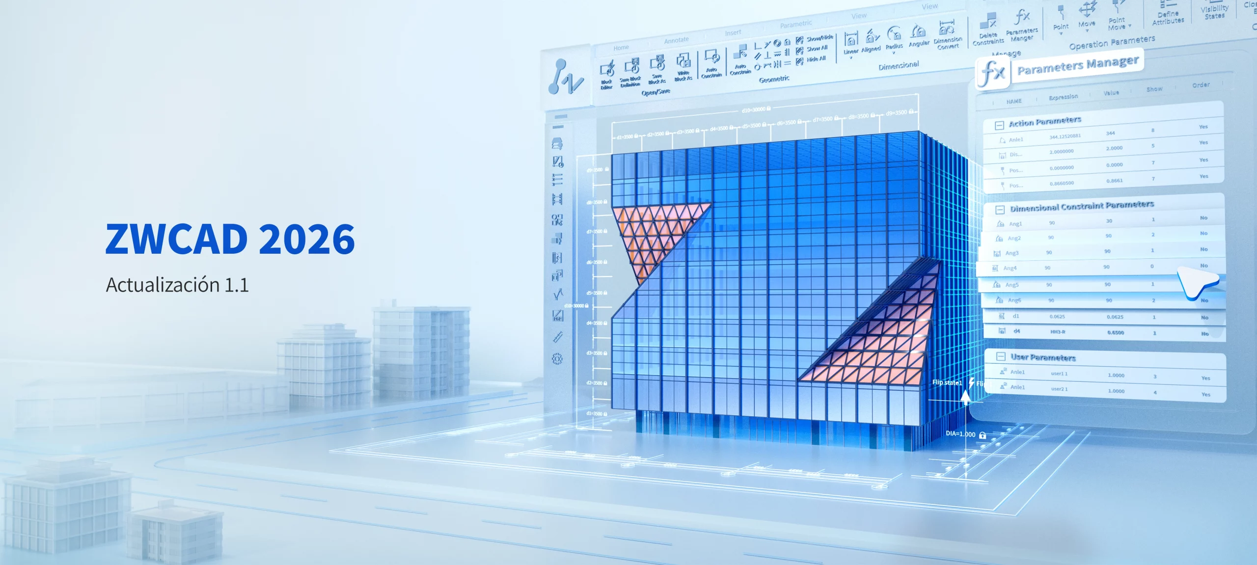 Actualización ZWCAD1.1
