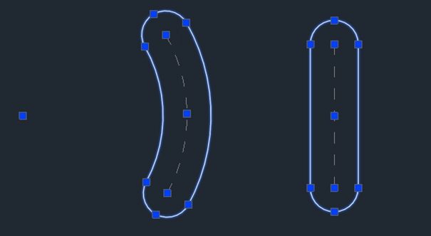 Soporte para dibujar círculos oblongos copia