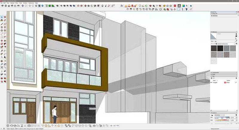 sketchup-with-exterior-home-design copia Los 10 mejores programas de diseño exteriores de viviendas (herramientas de escritorio y online)