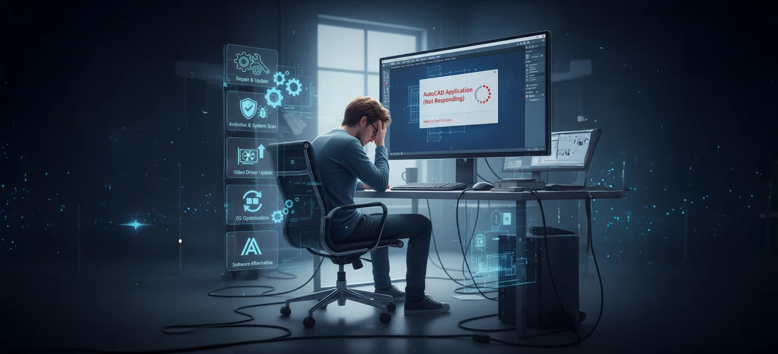 7 soluciones para solucionar los bloqueos o fallos de AutoCAD en 2025