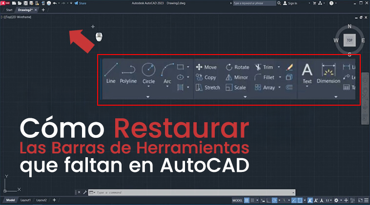 [Resuelto] Cómo solucionar el problema de la barra de herramientas de AutoCAD que no aparece en 2025