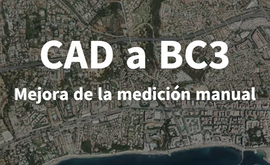 CAD a BC3 mejora de mediciones gracias a la IA